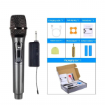 Karaoke belaidis mikrofonas Dinaminis VHF rankinis profesionalus mikrofonas, skirtas dainuoti vakarėlio kalbai bažnyčioje, klubo &scaron;ou susirinkimų salė Pagrindinis puslapis One mic