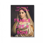 Girl Power Art Plakatas Trapus kaip bomba Spaudiniai Sienų dailė Pakeistas Menas Eklekti&scaron;kas namų dekoras Drobės tapyba Namų miegamojo dekoras 21cm&times;30cm NoFrame