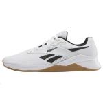 Reebok Nano X4 Balti Juodi Gumos Unisex Sportbačiai Avalynė-Balti 100074186 44.5