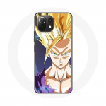 Coque pour Xiaomi Mi 11 Lite Manga Dragon Ball Sangoku Jaune