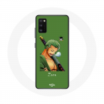 Coque pour Oppo A16 One piece Manga Zoro ep&eacute;e