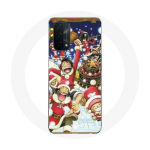 Coque pour Oppo A54 5G One Piece Christmas Day Anime Manga