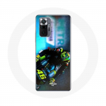 Coque pour Xiaomi Redmi Note 10 Pro pilote de vitesse moto valentino rossi
