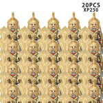 MOC viduramžių karinės armijos statybiniai blokai romėnų kareivis kardo figūrėlės riteriai skydas ginklai priedai plytos žaislas