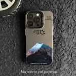 &bdquo;Snow Mountain Landscape&ldquo; mobiliojo telefono apvalkalas, skirtas &bdquo;iPhone 15&ldquo; / &bdquo;Iphone14plus&ldquo; / &bdquo;13promax&ldquo; / 12 silikoninis mink&scaron;tas dėklas 11 / X / Xrim iphone 14