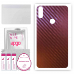 Apgo odos lipdukų plėvelės folijos vinilas, skirtas BACK, suderinamas su Motorola P30, atsparus įbrėžimams, lengvai montuojamas - Carbon Chameleon CAKA5