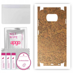 apgo Protective Skin Sticker for the back+sides compatible with Xiaomi Poco X3 NFC, Full Wrap Film, Foil, Vinyl - Pattern Rusty Copper