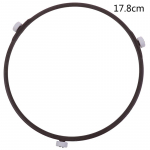 1vnt mikrobangų krosnelės stiklinis sukamojo stalo laikiklis pagrindo padėklo besisukantis žiedo atraminis stovas 17.8cm