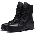 Genuine Leather Male Boots Desert Combat Boots Outdoor Hiking Shoes Training Tactical Boots Non-Slip Men Boots 2024 44