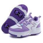 TUINANLE sportbačiai su ratais Riedučiai Batai Berniukai Mergaitės Vaikai Vaikai Sportas 4 Riedučiai Batai 40 violetinė