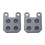 Dviračių stabdžių kaladėlių rinkinys, suderinamas su 50cc 70cc 90cc 110cc 125cc 150cc keturračiais, purvo duobių dviračiais, kartingais, motoroleriais, motociklais