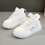 Rudens ir žiemos nauji universalūs storu dugnu lengvi, patogūs aksominiai &scaron;ilti sniego batai 39