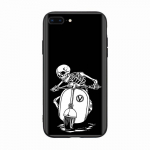 Juodas dėklas, skirtas Xiaomi Redmi 13C Note 9 iPhone XR 7 8 14 15 11 12 13 X XS Pro Max Samsung A25 S23 S24 FE Ultra Plus Grunt Xiaomi POCO M6 5G juoda