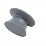 Puodo dangčio rankenėlės rankena Universali silikoninė indų dangčio rankenėlė Puodo virdulio dangtelis Laikymo rankena Izoliuota kar&scaron;čiui atspari pakaitinė puodo dangčio dangtelis One Size juoda