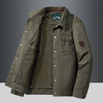 FiveFive pavasario rudens striukė Vyri&scaron;ka medvilnė vėjo striukė Bomber Coat Vyri&scaron;kos striukės Vyri&scaron;kas krovinys laisvalaikio striukė Vyri&scaron;ki drabužiai XXXXL tamsiai žalia spalva
