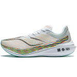 LiNing Feidian 3.0 Challenger Didelio efektyvumo smūgio absorbcija Patvari smūgio absorbcija Kvėpuojantys žemi bėgimo bateliai Vyri&scaron;kas sportbačio White ARMT037-17 44⅓