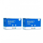 The Derma Co Kojic Acid + Glutathione Kasdienis sindetinis muilas su kojine rūg&scaron;timi, L-glutationu ir alfa-arbutinu odos &scaron;viesinimui ir skaistinimui - 2 vnt. pakuotė