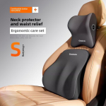 Viskoelastinė automobilio kaklo pagalvė &ndash; patogi juosmens pagalvėlė, suteikianti atramą i&scaron;tisus metus