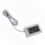 Mini skaitmeninis LCD termometras Higrometras Temperatūros ir drėgmės matuoklio zondo jutiklis