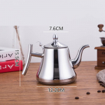 1L/1.5L/2L nerūdijančio plieno storesnis vandens virdulys arbatinukas su filtru Metalinė dujinė viryklė indukcinė viryklė vandens virdulys auksinis sidabras