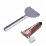 Tūbelės dantų pastos spaustukas raktai ne&scaron;iojamas metalinis plaukų dažų spalvos raktas volelis dozatorius gręžimo įrankis dantų pasta