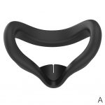 Meta 3s VR akiniams uždengiantis silikoninis kaukės priedas VR lengva veido kaukė patogus F2Q4 black-For Meta quest 3s