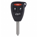 Automobilio aksesuarai Pakeičiamas 4 mygtukų korpusas 2005 2006 2007 m. Jeep Grand Cherokee raktų pakabuko korpusas Ne&scaron;iojamas Patvarus