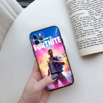 ED20 F-Fortnites telefono dėklas, skirtas iPhone 6 6s 7 8 11 12 13 14 15 XS Pro Max XR X SE Samsung S20 S21 S22 S23 S24 FE Ultra Plus Lite S21S A55 iPhone 7 8