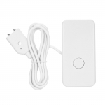 Belaidis apsaugos nuo vandens nutekėjimo jutiklis eWeLink 433MHz Vandens nutekėjimo įsilaužimo detektorius Įspėjimas Vandens lygio perpildymo signalizacijos sistema balta