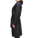 Kirpimo plaukai Neper&scaron;lampami kimono audinio salonas Kirpyklos suknelė Cape Kirpykla juoda