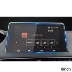 Apsauginė plėvelė Automobilinė GPS navigacinė grūdinto stiklo ekrano apsauga, skirta Peugeot 3008 5008 3008GT 4008 2017 2018 2019 m.