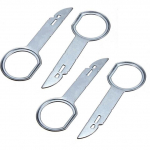 VW Dvigubo DIN CD Stereo Radijo I&scaron;ėmimo I&scaron;traukimo Atleidimo Raktų Įrankiai X4 Automobilio I&scaron;montavimo Įrankis Specialus I&scaron;montavimo Įrankis