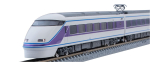 TOMIX N Gauge Tobu 100 Series Spacia Miyabi spalvų rinkinys 98759 Geležinkelio modelio Traukinys white
