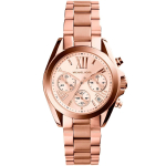 Michael Kors MK5799 Rožinio aukso spalvos Bradshaw moteri&scaron;kas laikrodis 38 rožinio aukso spalvos
