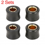 4 motociklų galinių amortizatorių įvorių rinkinys 10 mm ir 12 mm pora