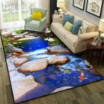 Individualizuotas 3D spausdintas neslystantis vaiki&scaron;kas kilimas miegamajam ir svetainei 160x230 cm