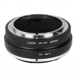 Fikaz FD NIK Z Aliuminio Lydinio Objektyvo Tvirtinimo Adapterio Žiedas Canon FD Objektyvui ant Nikon Z tvirtinimo