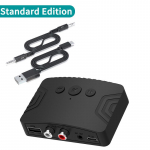 &bdquo;Bluetooth 5.3&ldquo; garso imtuvas 3,5 mm AUX RCA USB stereo muzikos belaidžio adapterio palaikymas U-disk, skirtas automobilio rinkinio garsiakalbio stiprintuvui Standard Edition