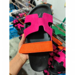 Storo pado sandalai, didelio dydžio lipdukai, spalvų blokavimas, tinkami kasdieniams moteri&scaron;kiems batams, universalūs ir universalūs 38