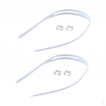 for Swimming Glasses, with Clips, Portable, Silicone, Surfing, Scuba Diving And Snorkeling. juoda