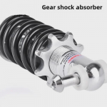 Auk&scaron;tos kokybės aliuminio galinis amortizatorius elektriniams dviračiams, motociklams ir kalnų dviračiams 125mm 400lbs Shock Absorber (Gear Type)