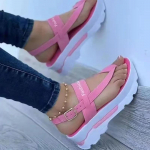 Sandde cu&ntilde;a de la mujer, klipas atsitiktinis en la punta, hebilla al aire libre, tacones de fiesta, seksualus, moda de verano, 2024 m. 36