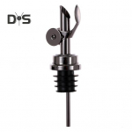 Automatinis vyno pilstytuvas savaime užsisandarinantis nerūdijančio plieno snapelis su srauto reguliavimu, la&scaron;ėjimo neturintis gėrimų dozatorius buteliams sidabras