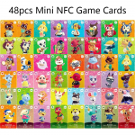 48 vnt. Animal Crossing 5 serijos mini NFC žaidimų kortelės, skirtos NS Switch
