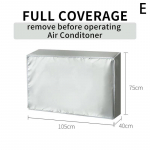 Lauko oro kondicionieriaus i&scaron;orinio bloko apsauginis uždangalas Visapusi&scaron;ka apsauga nuo dulkių, lietaus, sniego, saulės Oro kondicionieriaus uždangalas