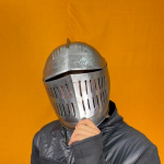 Tamsios Sielos Unisex Kario Plieno &Scaron;almas Eleganti&scaron;ki Viduramžių &Scaron;arvai , Cosplay Rekonstrukcijoms Rankų Darbo Autenti&scaron;kumui