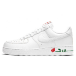 Nike Air Force 1 07 LX Ačiū Plastikinis Mai&scaron;elis Unisex Kelnaitės Baltos University-Red Pu&scaron;ies Žalios CU6312-100 38.5