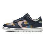 Nike Dunk Low SE GS Grafiti - Obsidian Vaikams Sportbačiai Daugiaspalviai Summit-White Sport-Grey DM1051-400 35.5