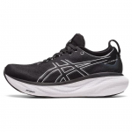 ASICS Gel Nimbus 25 Juodi Plieninis Sidabro Moteri&scaron;ki Sportbačiai 1012B356-001 37