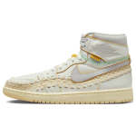 Union LA x Bephies Beauty Supply x Air Jordan 1 Retro High OG SP 96 m. vasara Unisex sportbačiai Kreminiai, buriniai, vilko pilki FD2565-100 41